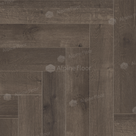 Кварцвиниловая плитка (Елочка) Alpine Floor PARQUET LIGHT Дуб Антарес ЕСО 13-19